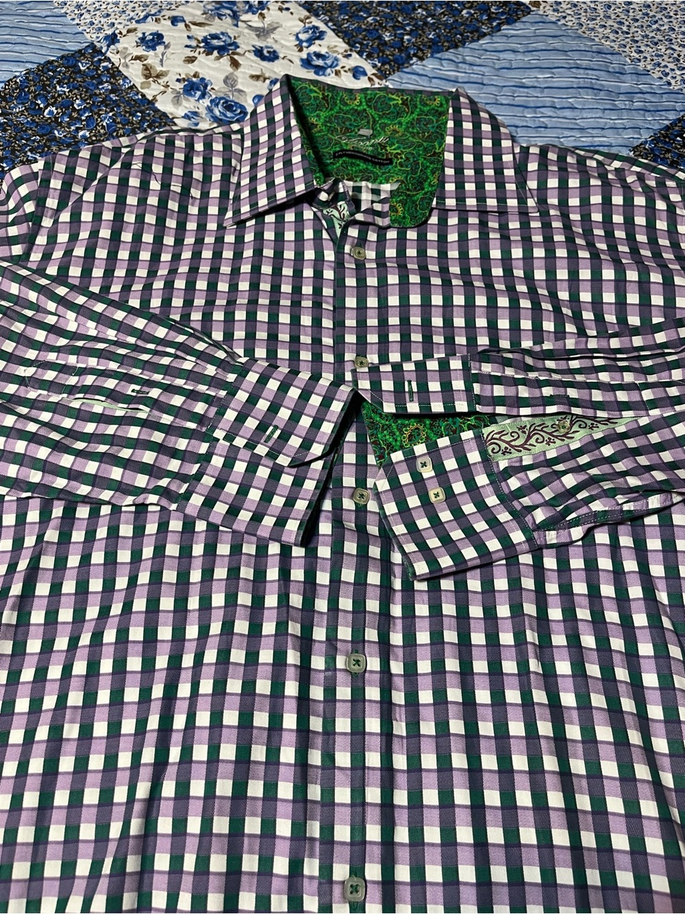Visconti Men’s Button Down Shirt 3XL